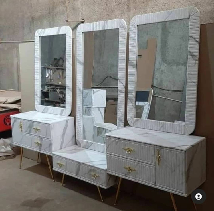 ست دکور آرایشگاهی سه تیکه کرکره ای
