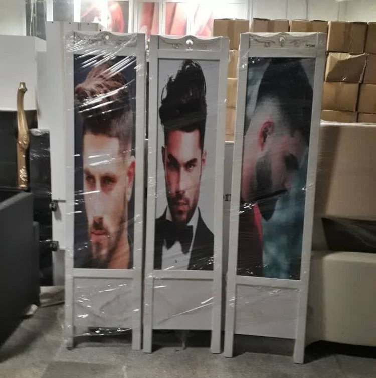 پاراوان چهار لنگه ام دی افی عکس دار