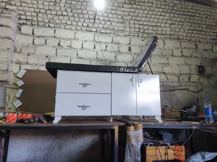 تخت دو تیکه کمد دار