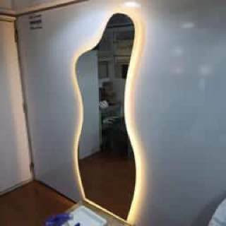آینه دفرمه قدی بک لایت